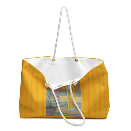 Sur Les Marches Du Jardin by Georges LePape Weekender Bag