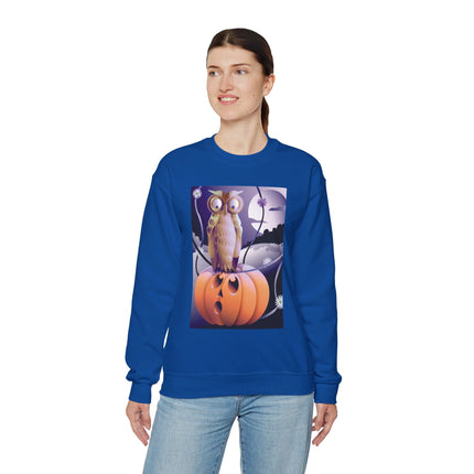 The Startled Pumpkin Unisex Heavy Blend™ Crewneck Sweatshirt