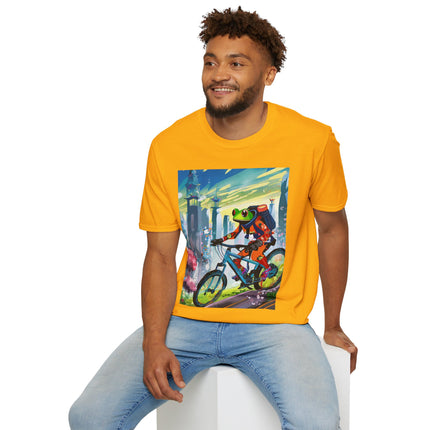 Cyberpunk Frog Softstyle T-Shirt