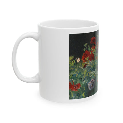 A Study of Poppies for Carnation, Lily, Lily, Rose by John Singer Sargent Ceramic Mug (11oz, 15oz)