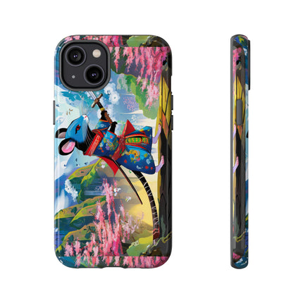 Cyber Samurai Rat Phone Cases