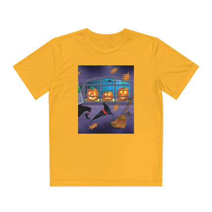 Whimsical Halloween Mischief Youth Competitor Tee