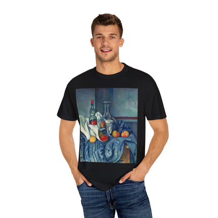 The Peppermint Bottle by Paul Cézanne Unisex Garment-Dyed T-shirt
