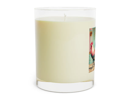 The Salon Rooster Scented Candle - Full Glass, 11oz