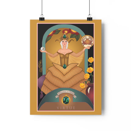 June & Pearl, Alexandrite (from the Gem Series) by Sofia Chiostri Giclée Art Print