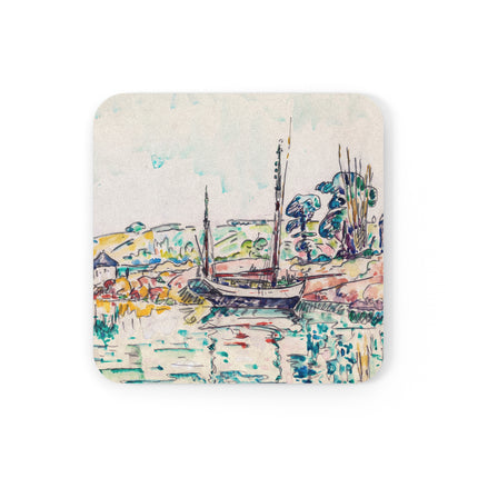 Concarneau by Paul Signac Cork Back Coaster