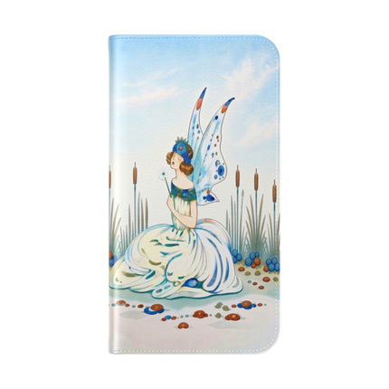 🧚🦋 The Jeweled Wing Fairy Flip Case – Art Deco Fairy Fantasy
