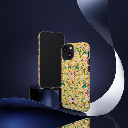 Yellow Botanical Pattern by Owen Jones Phone Cases