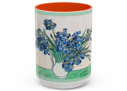 Irises by Vincent Van Gogh Colorful Mugs (11oz, 15oz)