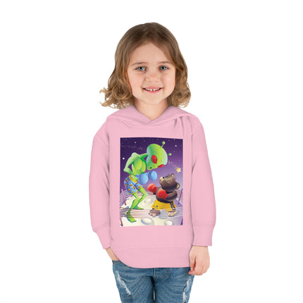 Cosmic Clash Toddler Pullover Fleece Hoodie