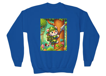 Stealthy Stripes Youth Crewneck Sweatshirt