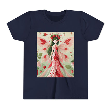 Strawberry Fairy Delight Youth Short Sleeve Tee
