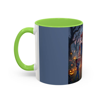 ♥️🎃 The Queen Of Hearts Halloween Masquerade Colorful Mug – Royal Halloween Fantasy