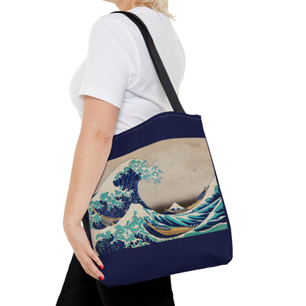 The Great Wave off Kanagawa by Katsushika Hokusai Tote Bag (AOP)
