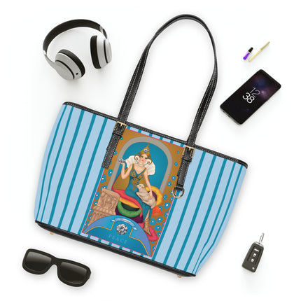April & Diamond (from the Gem Series) by Sofia Chiostri PU Leather Shoulder Bag