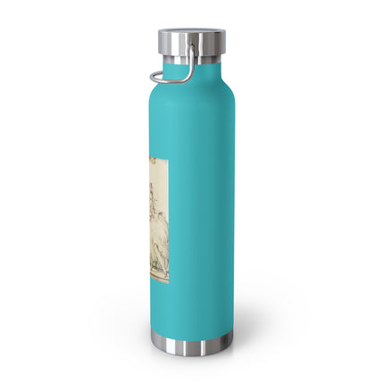 Sur talons rouges (On Red Heels) pl 02 by Gerda Wegener Copper Vacuum Insulated Bottle, 22oz