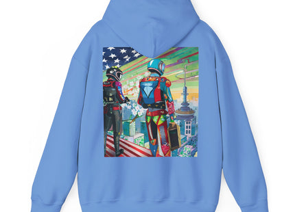 NSA Cyber Punk Computer Hacking Team – Heavy Blend™ Hooded Sweatshirt