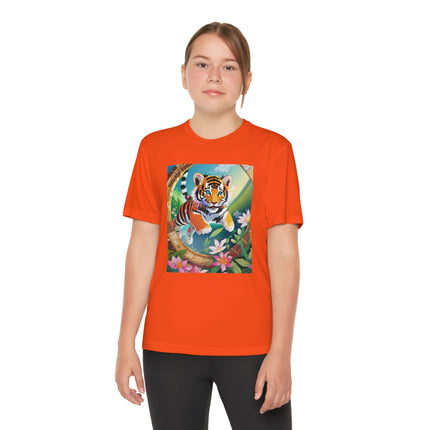Majestic Tiger Cub Youth Competitor Tee – Courage, Adventure & Fiery Spirit