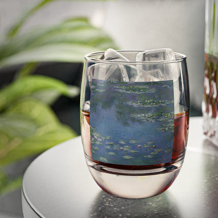 Water Lilies by Claude Monet Whiskey Glass