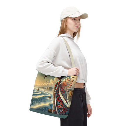 The Coastal Fairy Tote Bag – Serene Grace & Oceanic Magic
