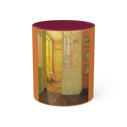 Interior, Window Light by Henri Le Sidaner Colorful Mugs, 11oz
