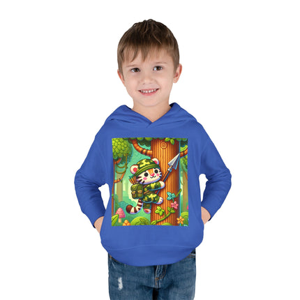 Stealthy Stripes Toddler Pullover Fleece Hoodie