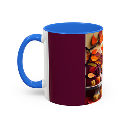Shih Tzu at an Autumn Colorful Mugs (11oz, 15oz)