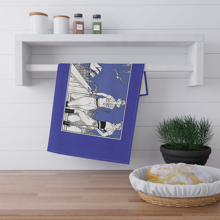 Coastal Elegance Kitchen Towel