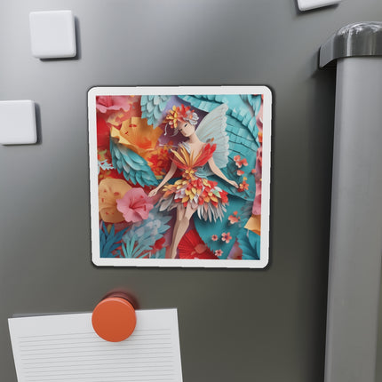 Hibiscus Fairy Die-Cut Magnets (4 Sizes)