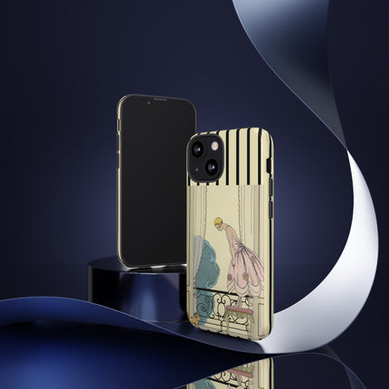 Falbalas et fanfreluches, La Souris by George Barbier Phone Cases