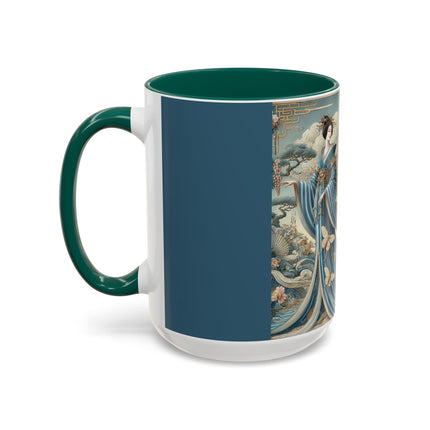 Butterfly Empress Colorful Mug – Graceful Butterflies & Timeless Elegance