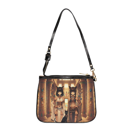 The Egyptian Priestess Cats Shoulder Bag – Temple Guardians & Ancient Grace