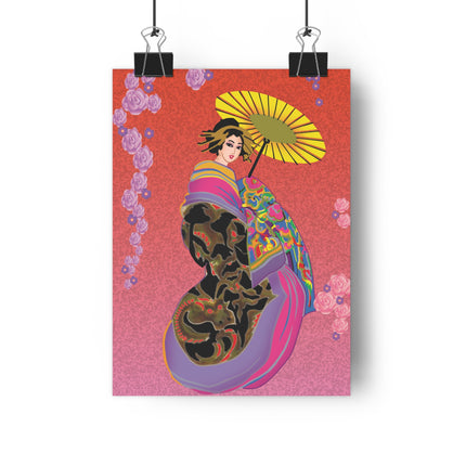 Enchanting Geisha Giclée Art Print
