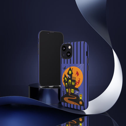 Halloween Night at the Haunted House Phone Cases
