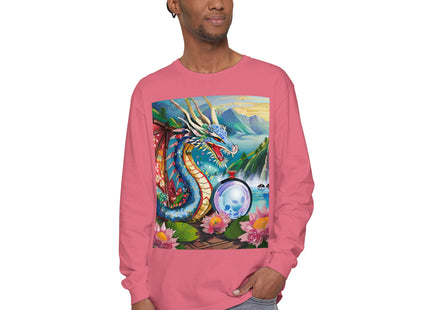 Wisdom's Guardian Garment-dyed Long Sleeve T-Shirt