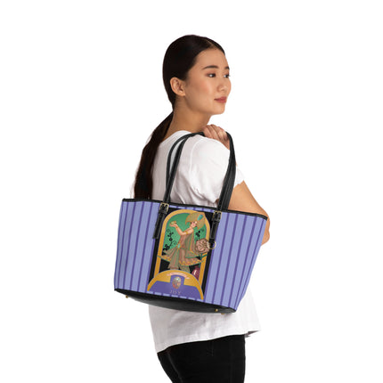 October & Opal, Tourmaline (from the Gem Series) by Sofia Chiostri PU Leather Shoulder Bag