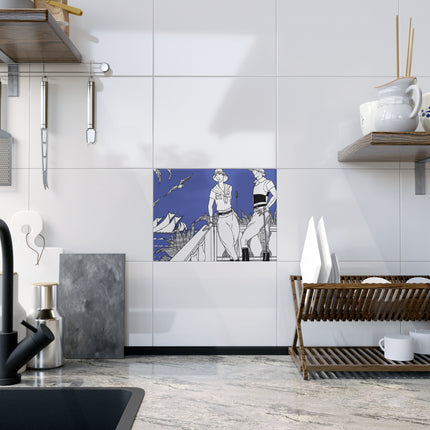 Coastal Elegance Ceramic Tile