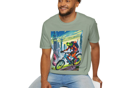 Cyberpunk Frog Softstyle T-Shirt
