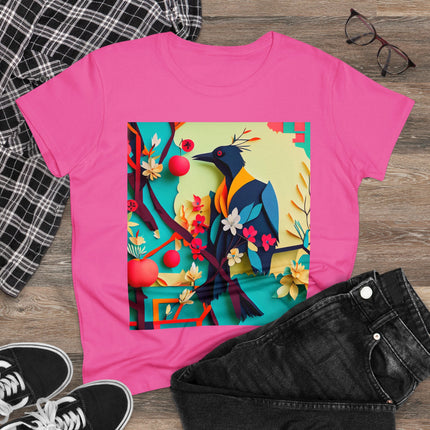 Curious Crow Women's Midweight Cotton Tee