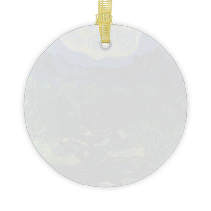 Olive Trees by Vincent Van Gogh Glass Ornament