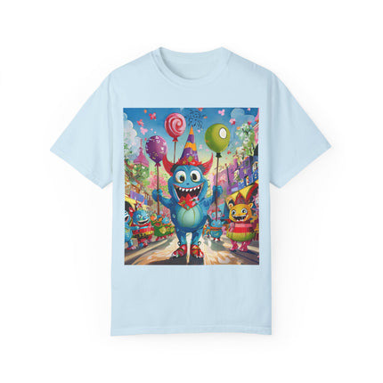 Monster Parade Madness Unisex Garment-Dyed T-shirt