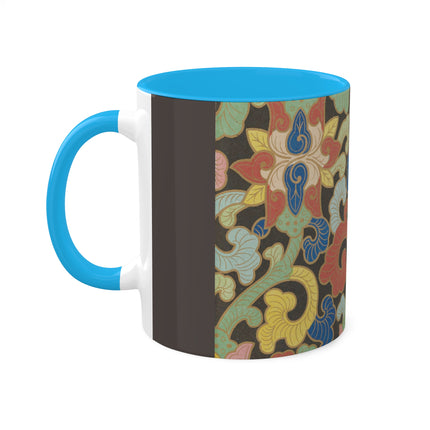 Examples of Chinese Ornament, Pl.12 by Owen Jones Colorful Mugs, 11oz