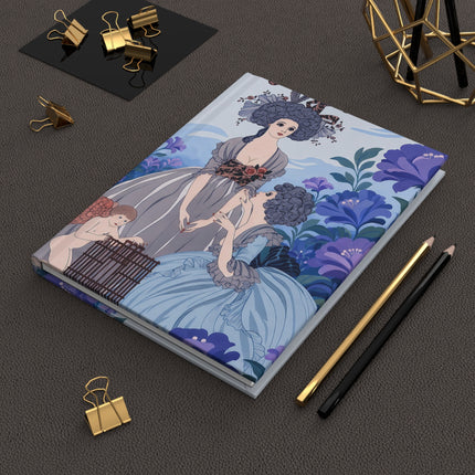 🌸🦋 The Ladies Of The Secret Blossom Garden Hardcover Journal – Art Deco Floral Whimsy