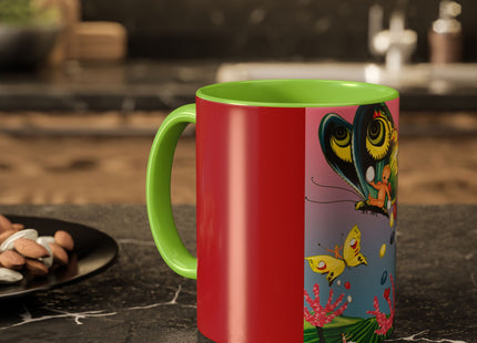 Flight Of Easter Delight Colorful Mugs (11oz, 15oz)