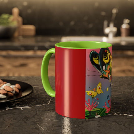 Flight Of Easter Delight Colorful Mugs (11oz, 15oz)