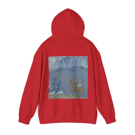 The Duel by Nicholas Roerich Unisex Heavy Blend™ Hooded Sweatshirt