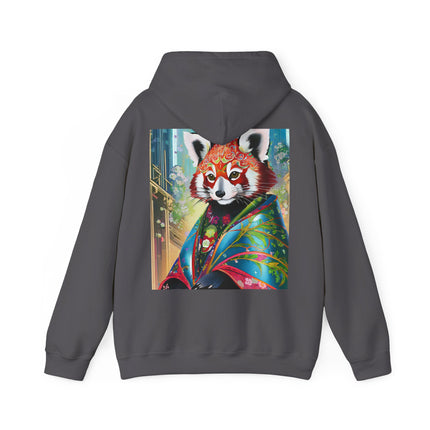 Cybernetic Red Panda – Heavy Blend™ Hooded Sweatshirt