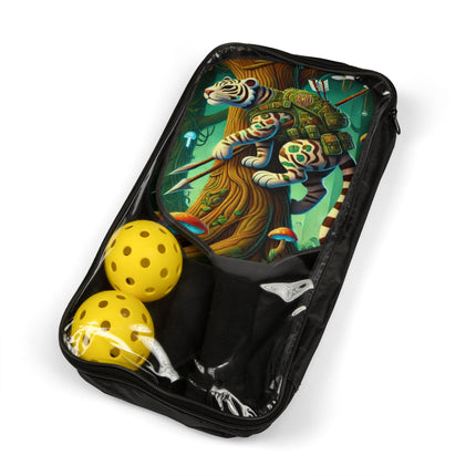 Silent Stripes Pickleball Kit – Stealthy Hunter & Jungle Shadows