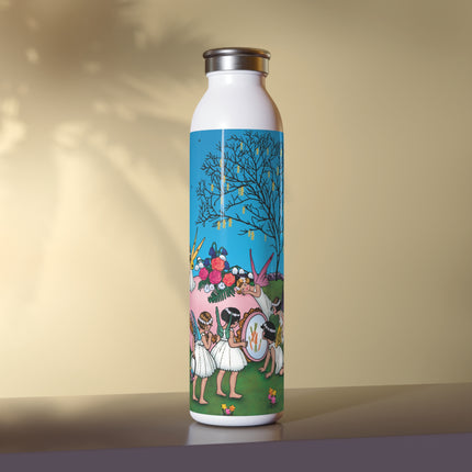 Enchanted Easter Gathering Slim Water Bottle