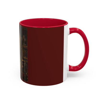 Raphael and his Muse in the Atelier by Vincenzo Abbati Colorful Mugs (11oz, 15oz)